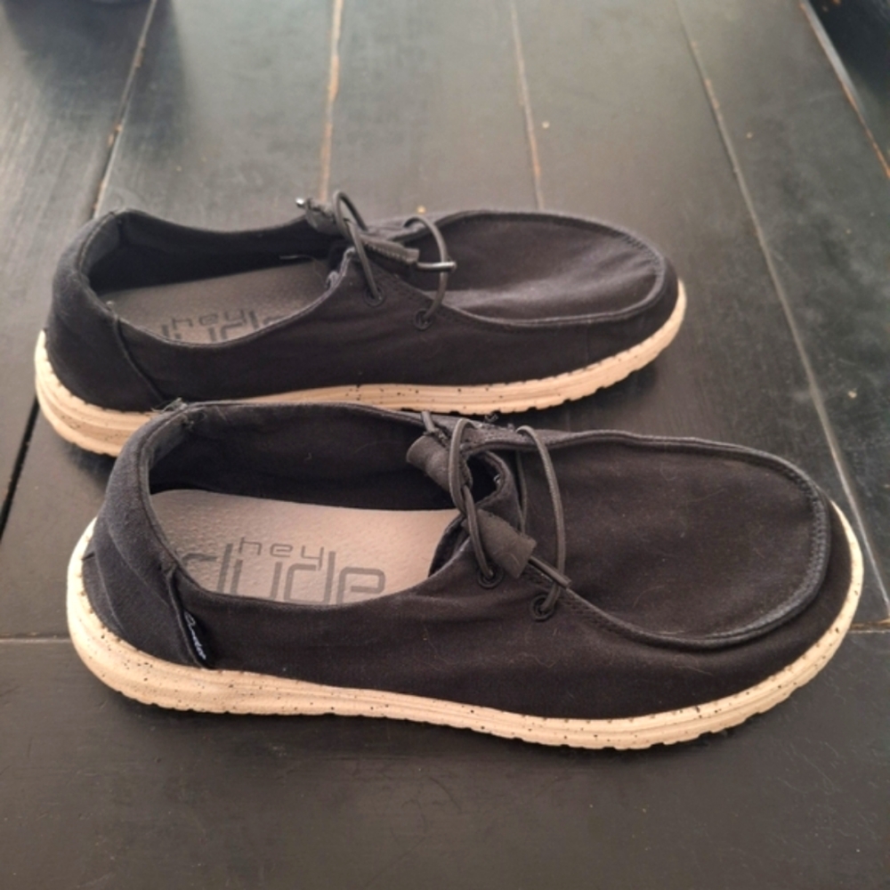 Hey Dude Black Sneakers Womens